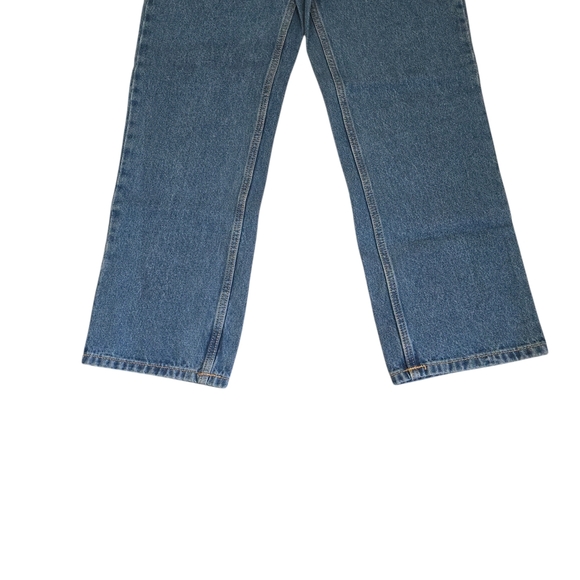Roebuck & Co Slim Straight Leg Blue Denim Jean Adjustable Waist  Boy Sz 12 Husky - Picture 3 of 9